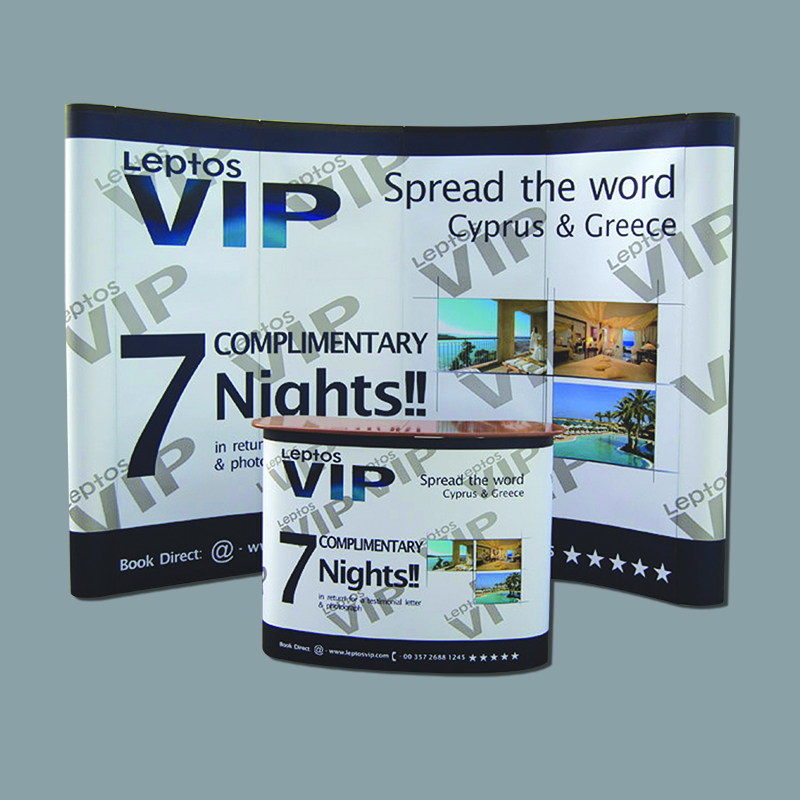 拉网展架 促销展示台